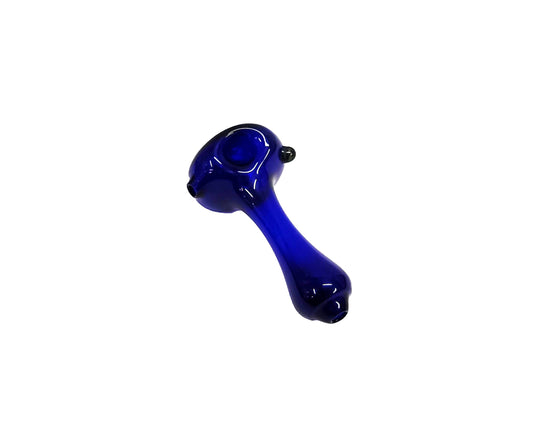 4.5" Cobalt Blue Spoon Pipe