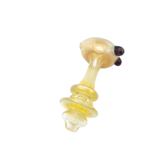 4.5" Disk Fumed Spoon Pipe