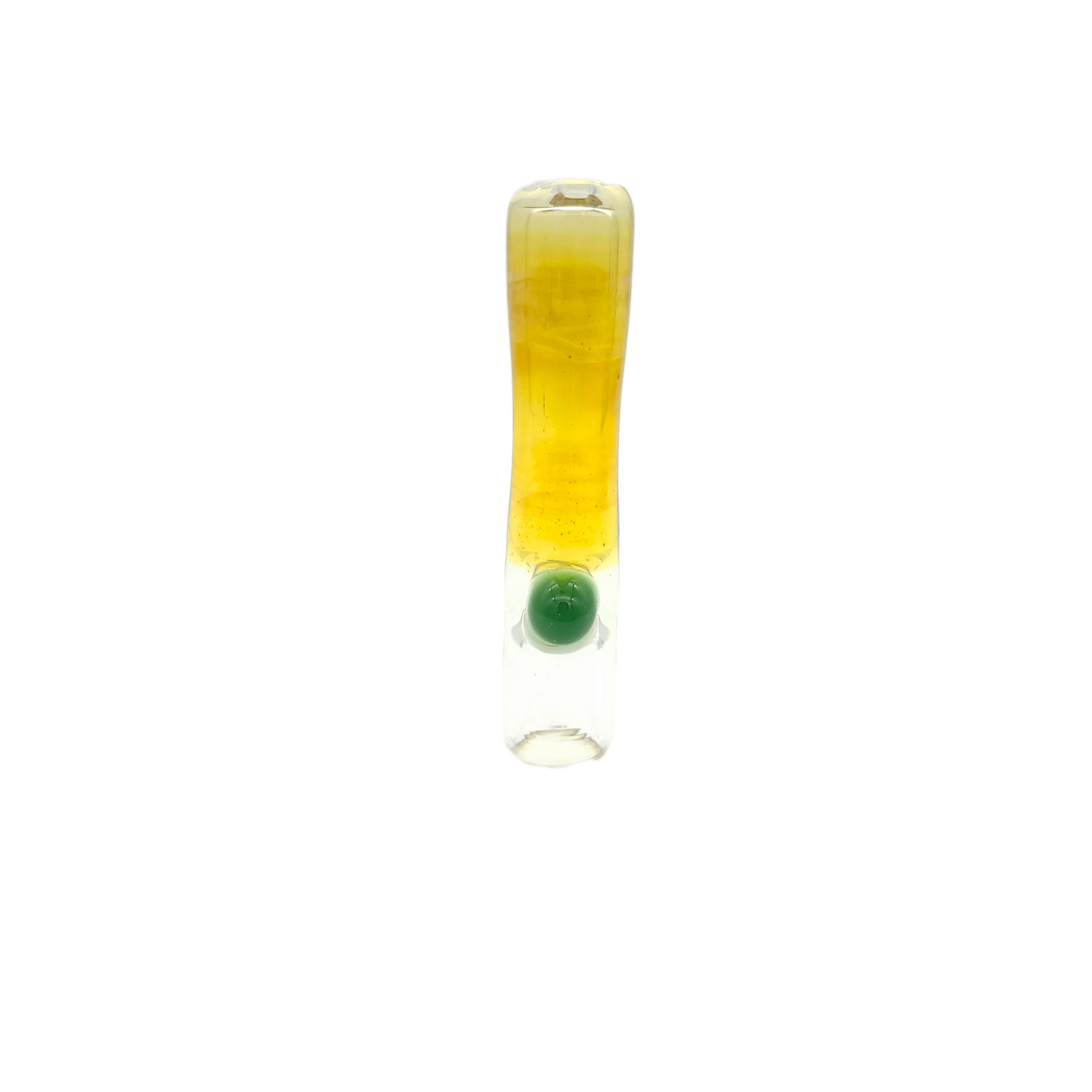 Fumed Chillum with Colorful Marble