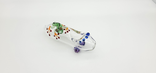 Gecko Hand Pipe by Shawn Tucker