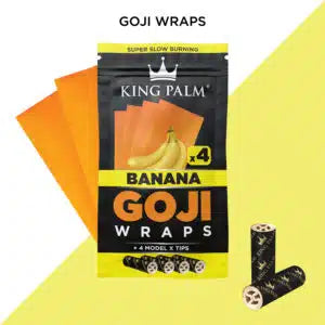 King Palm Goji Berry Blunt Wraps - 4 pack