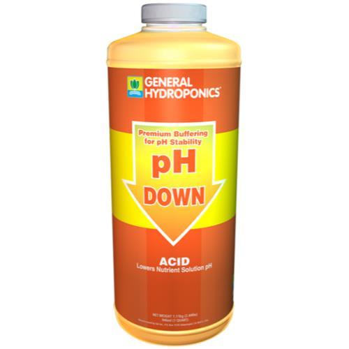 General Hydroponics pH Down Liquid