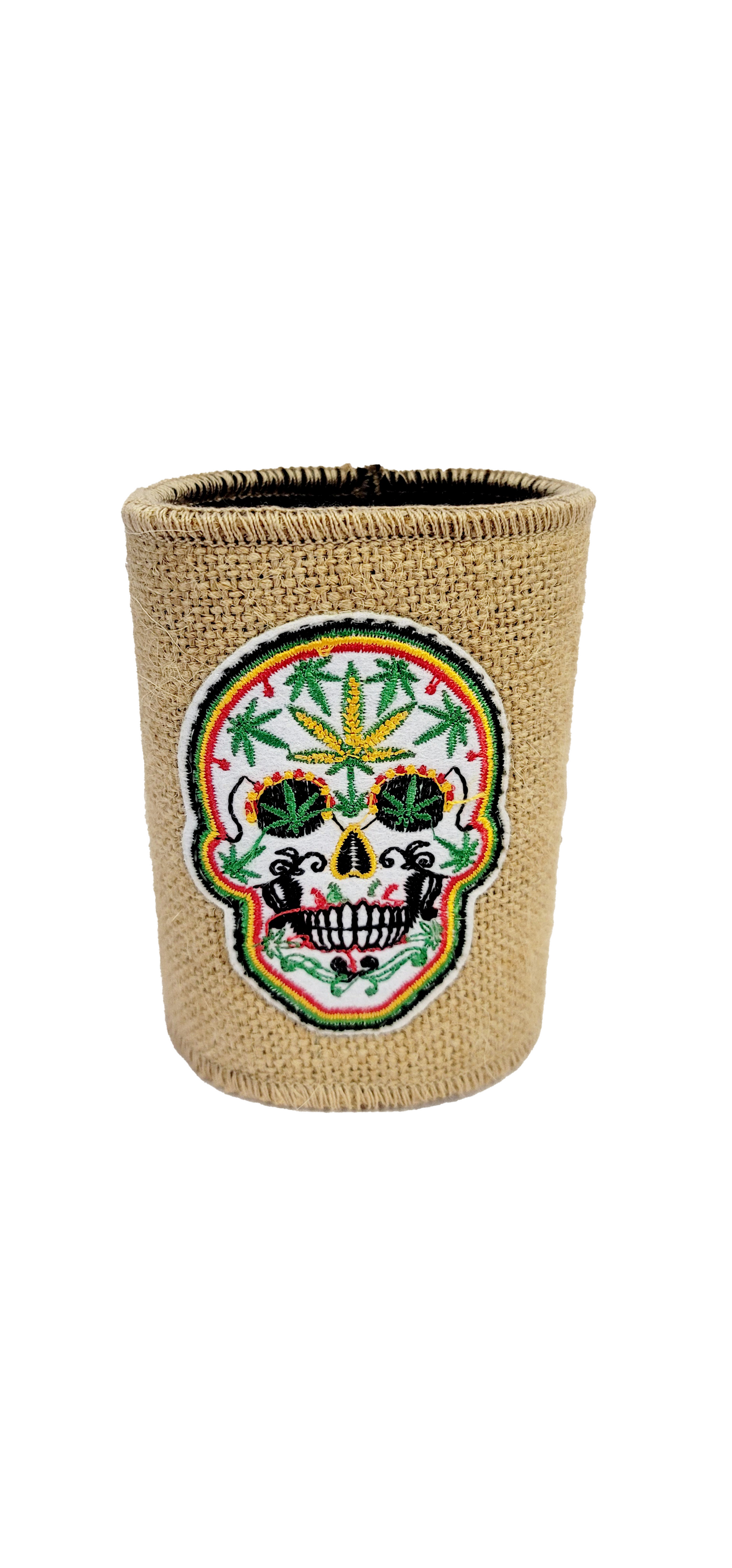 Hemp Burlap Neoprene Can Cooler