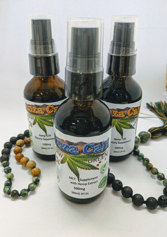 Peppermint Hemp CBD Tincture - Anza Cali