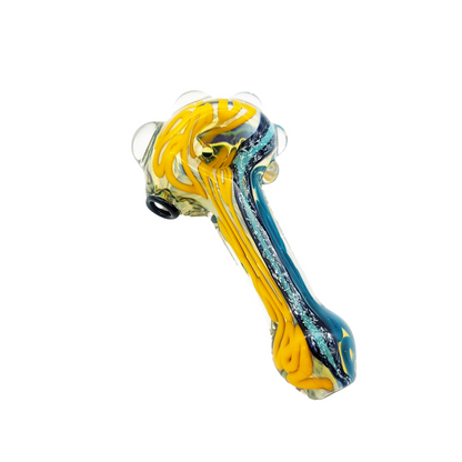 4" Inside Out Color Dichro Spoon by Jeff Cooper