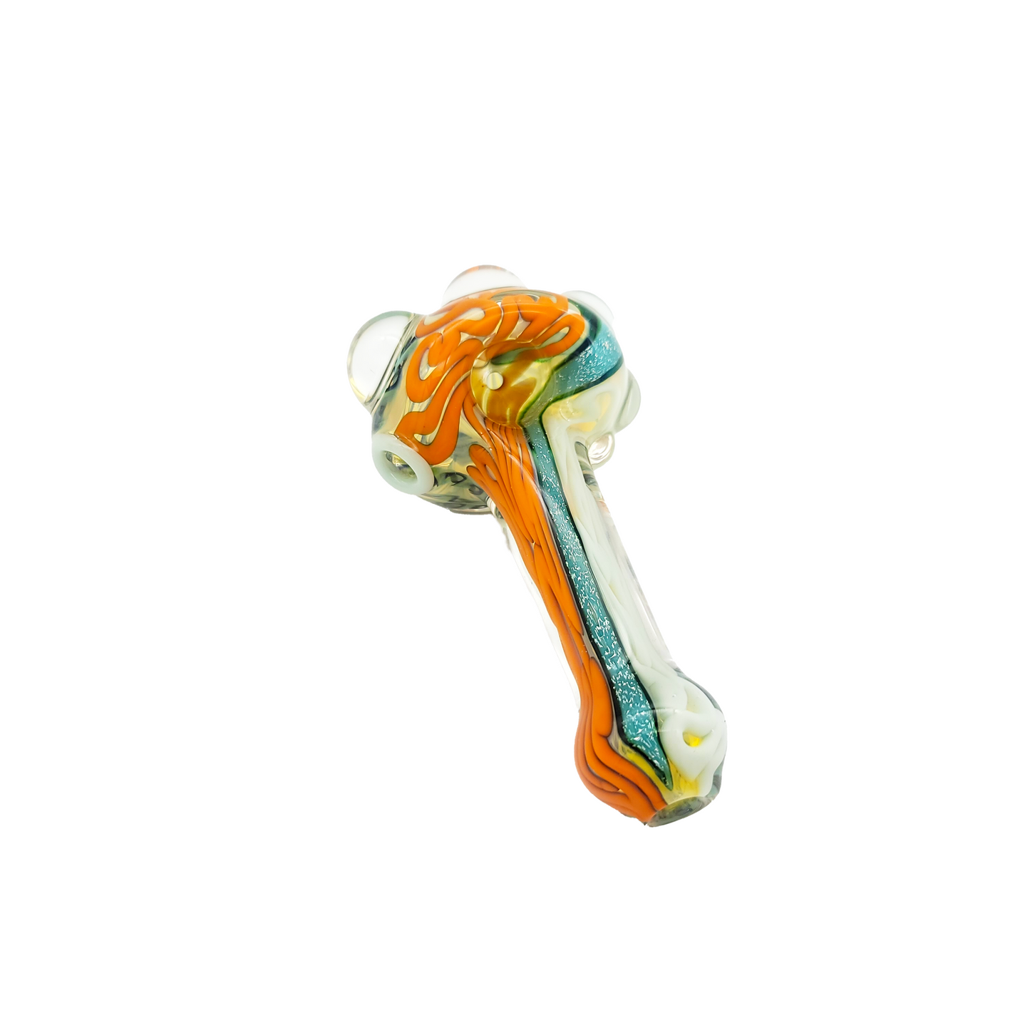 4" Inside Out Color Dichro Spoon by Jeff Cooper