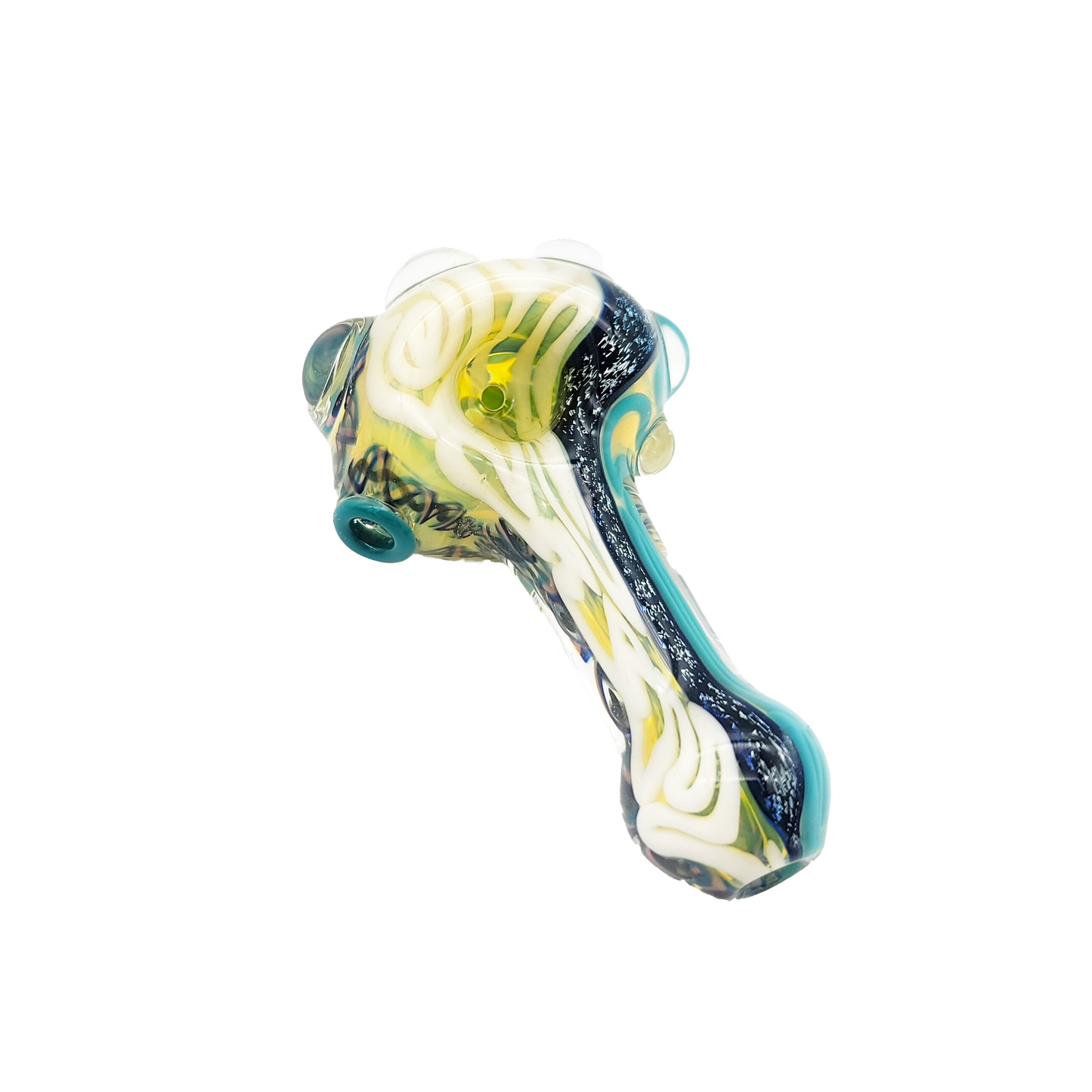 4" Inside Out Color Dichro Spoon by Jeff Cooper