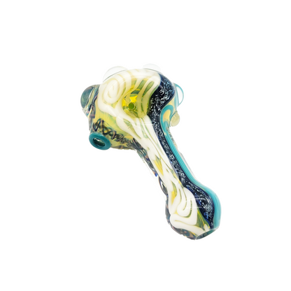 4" Inside Out Color Dichro Spoon by Jeff Cooper