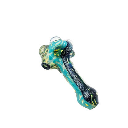 4" Inside Out Color Dichro Spoon by Jeff Cooper