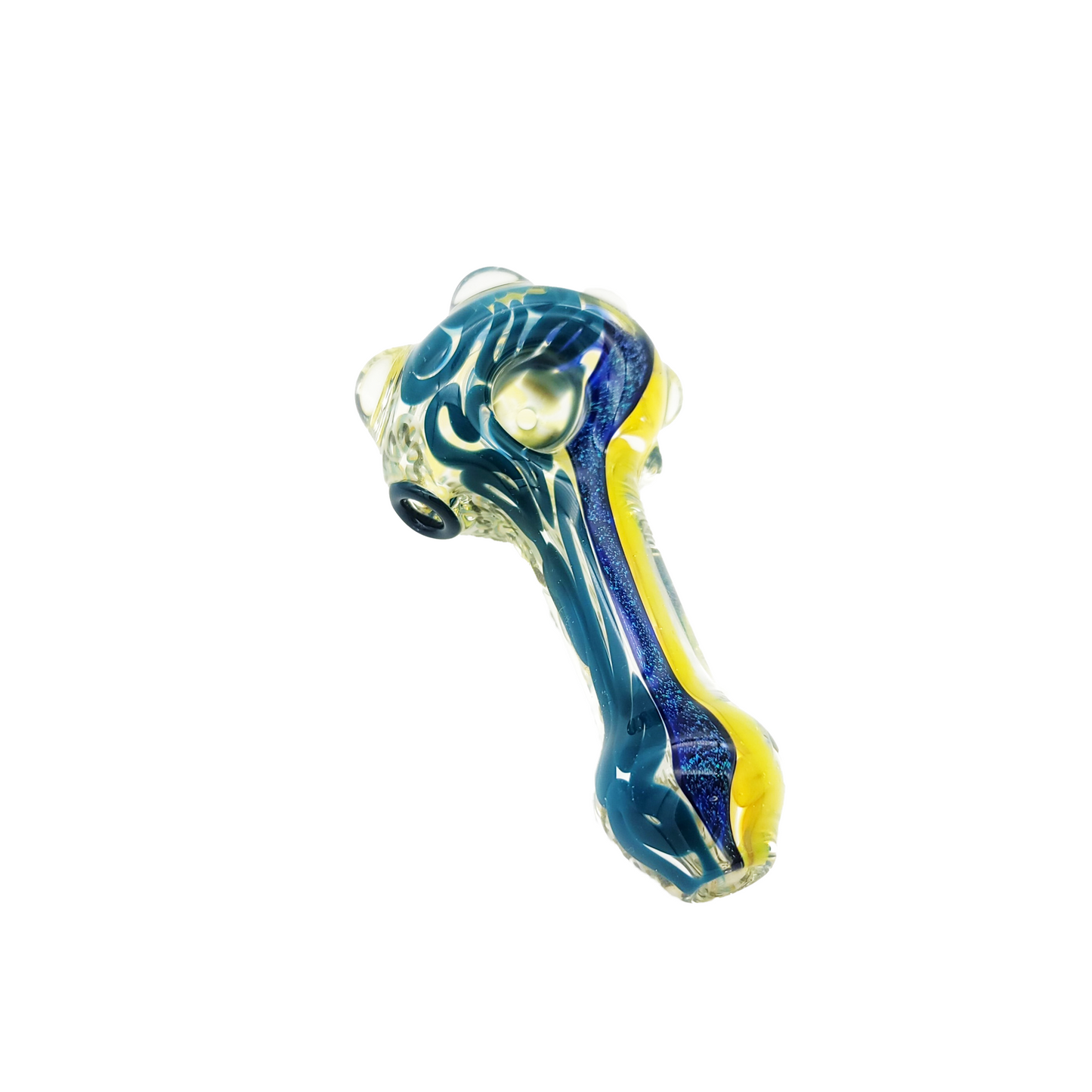 4" Inside Out Color Dichro Spoon by Jeff Cooper