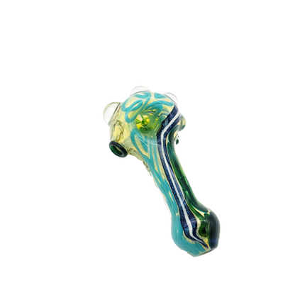 4" Inside Out Color Dichro Spoon by Jeff Cooper