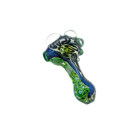 4" Inside Out Color Dichro Spoon by Jeff Cooper