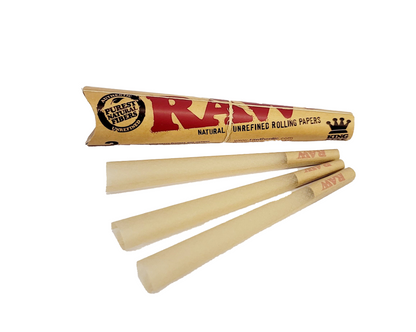 RAW Classic Unrefined Cone Papers