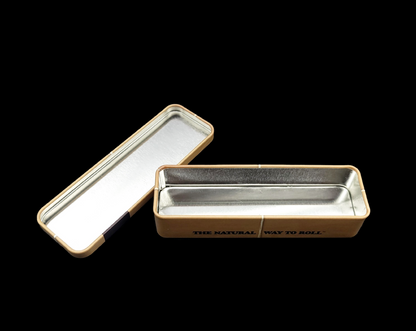 RAW Storage Tin Pre-Rolled King Size Cones