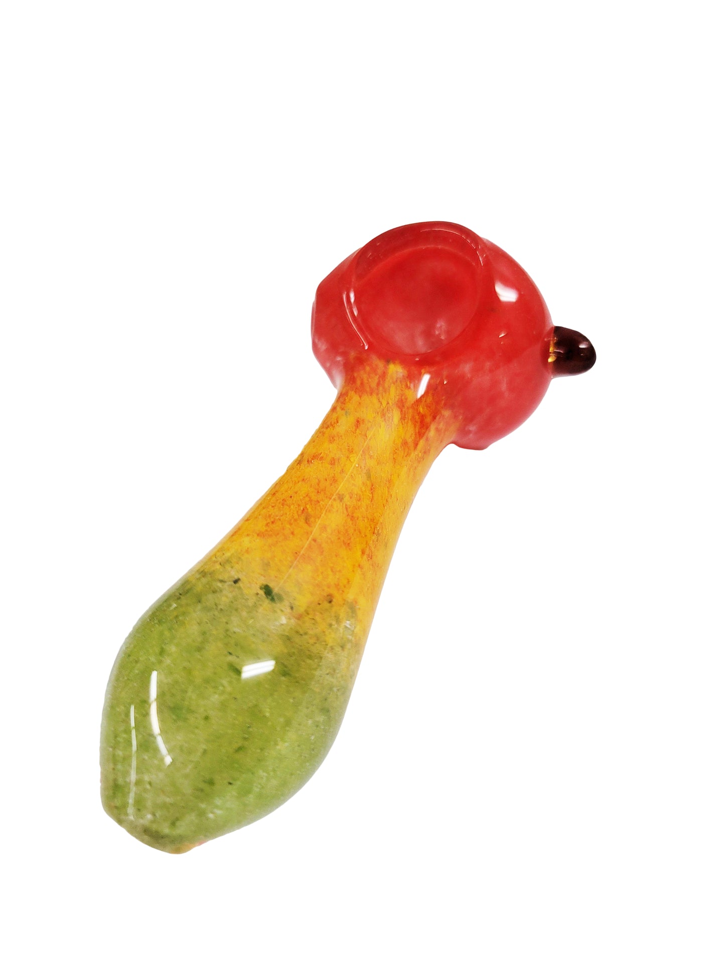 4.5" Rasta Frit Spoon Pipe