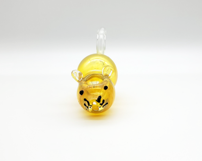 Small Fumed Mouse Hand Pipe