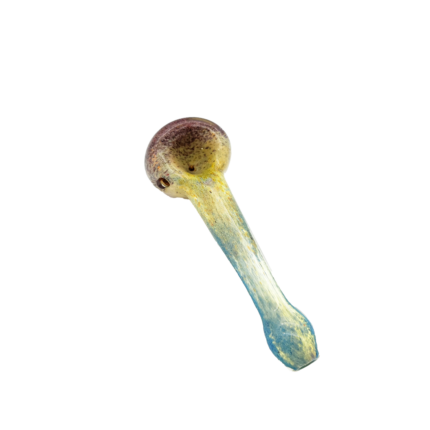 5.5" Three Tone Frit Spoon Pipe