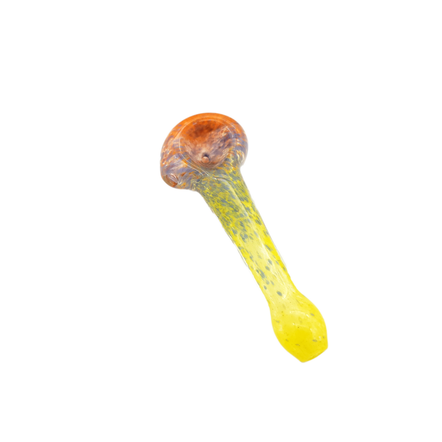 5.5" Three Tone Frit Spoon Pipe