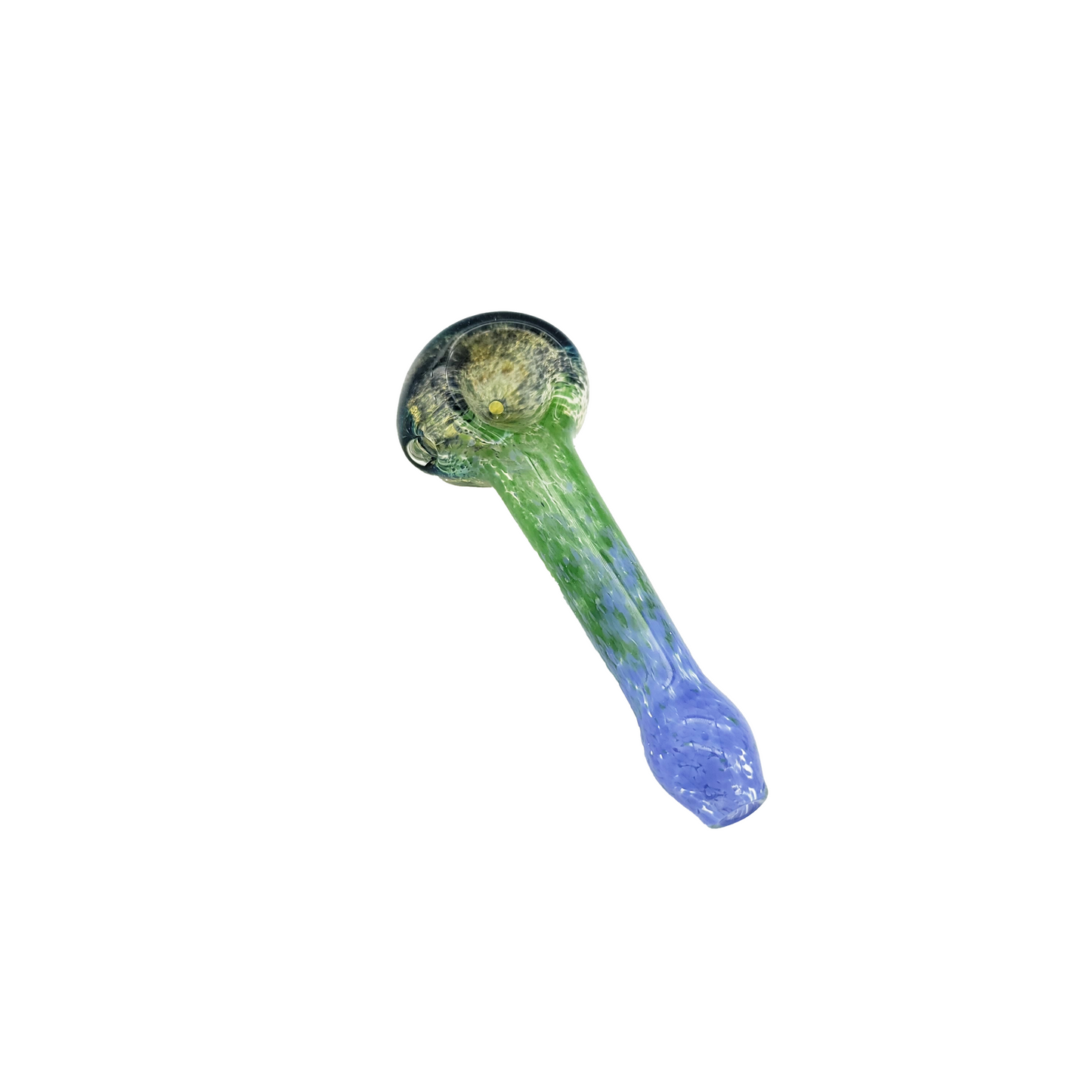 5.5" Three Tone Frit Spoon Pipe