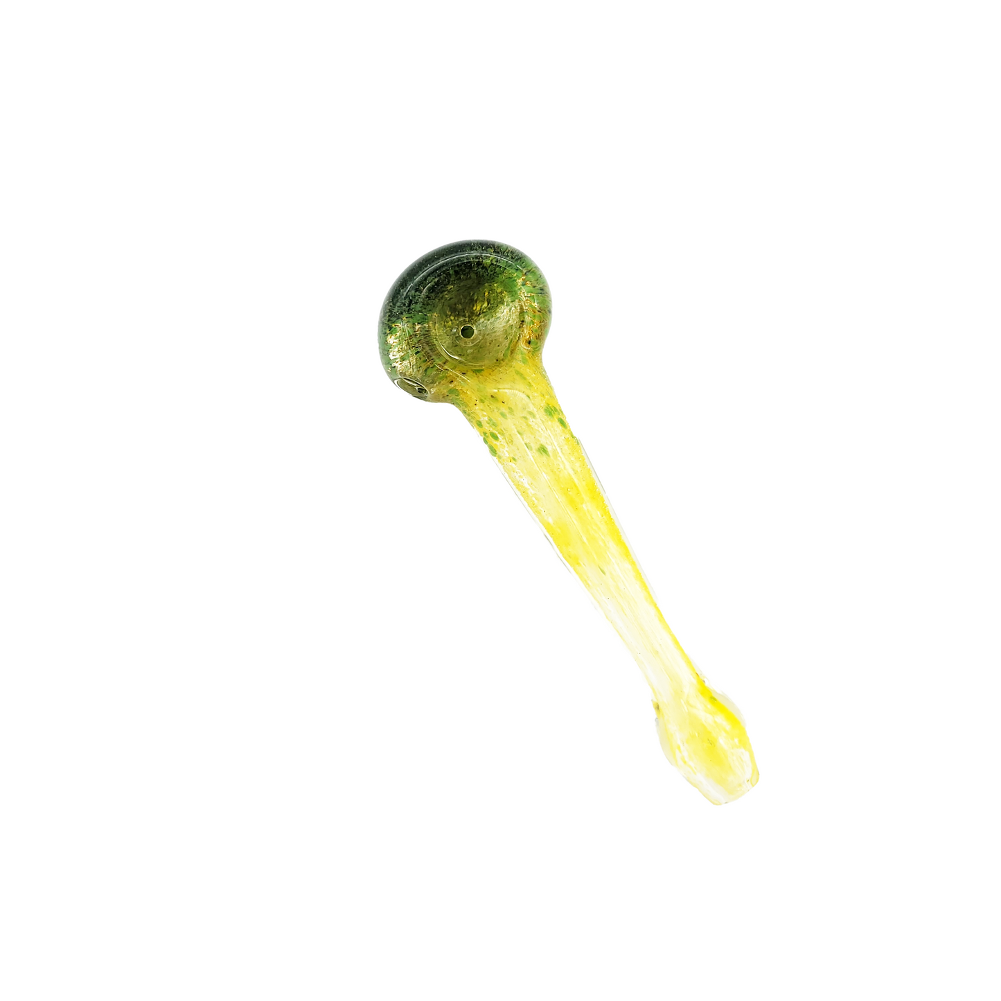 6" Two Tone Frit Spoon Pipe