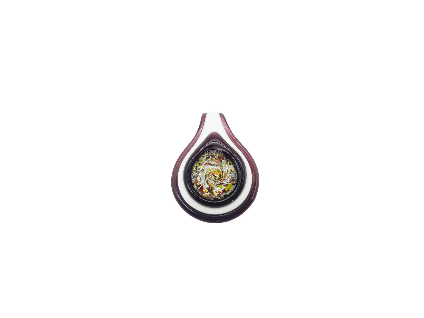 Waterdrop Shape Glass Pendant