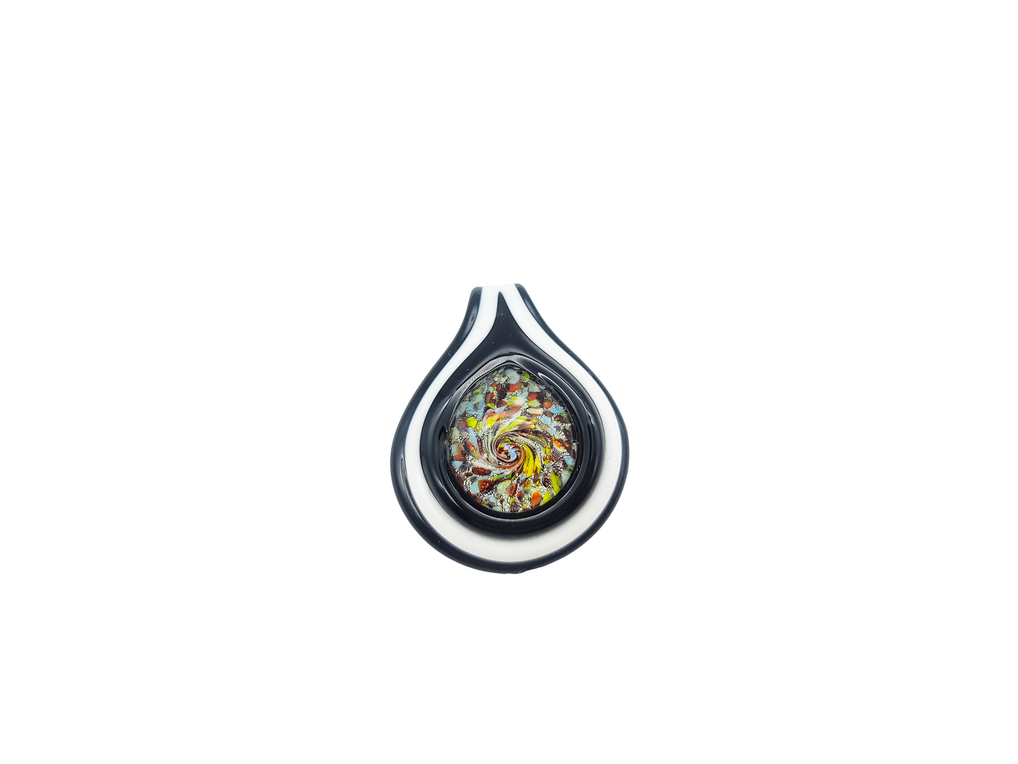 Waterdrop Shape Glass Pendant